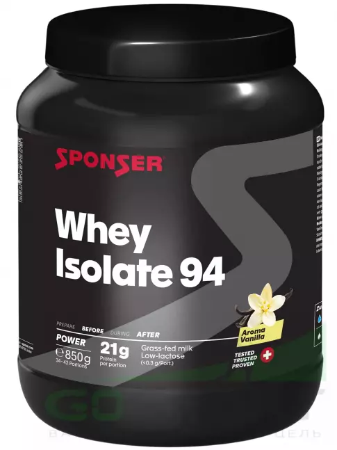 Изолят протеина SPONSER WHEY ISOLATE 94 CFM 850 г, Ваниль