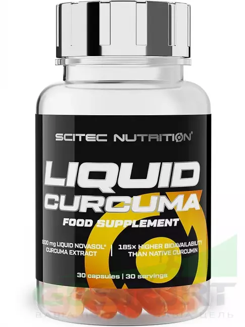 Тестобустеры Scitec Nutrition Liquid Curcuma 800 mg 30 капсул Тестобустеры Scitec Nutrition Liquid Curcuma 800 mg 30 капсул