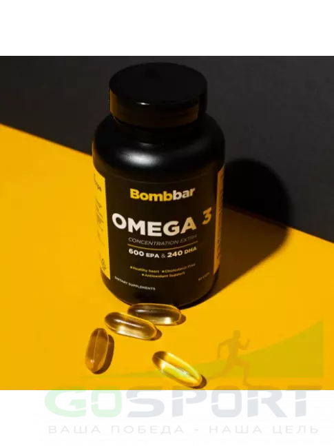 Омега-3 BombBar Omega 3 900 mg 90 капсул