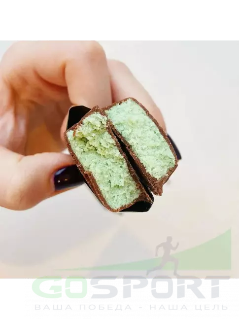 Протеиновый батончик BombBar Батончики в шоколаде без сахара 30x40 г, Фисташковая меренга