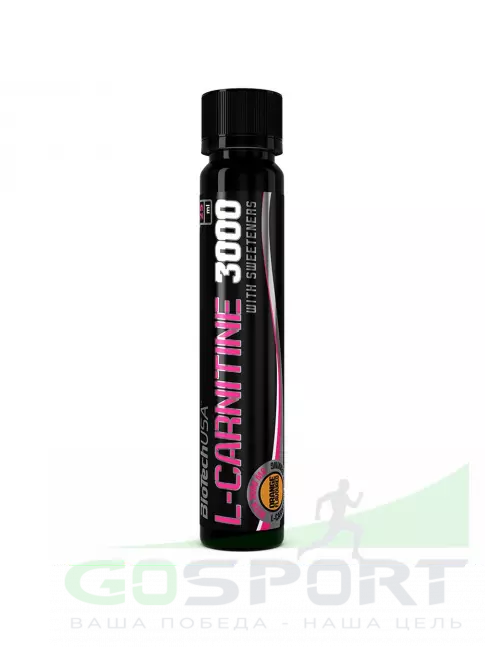 BioTechUSA L-Carnitine Ampule 3000 mg 1 ампула, Апельсин BioTechUSA L-Carnitine Ampule 3000 mg 1 ампула, Апельсин