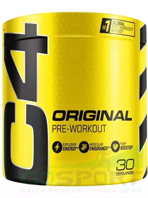 Предтреник в порошке Cellucor C4 Pre-Workout 195 г, Ледяная голубика Предтреник в порошке Cellucor C4 Pre-Workout 195 г, Ледяная голубика