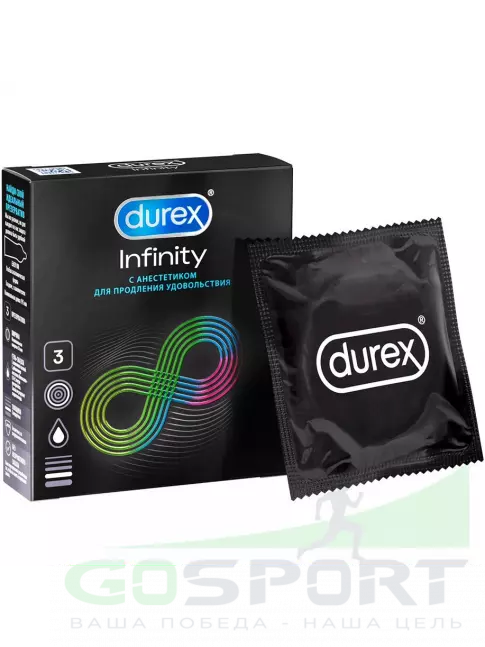  Durex Infinity (гладкие) 3 шт