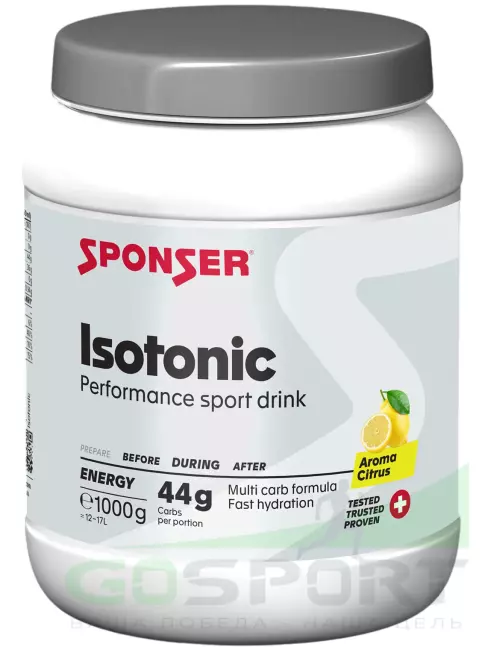Изотоник SPONSER ISOTONIC 1000 г, Цитрус