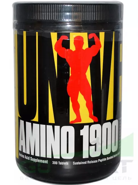 Аминокислоты UNIVERSAL NUTRITION Amino 1900 300 таблеток, Нейтральный