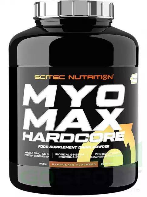 Гейнер Scitec Nutrition Myomax Hardcore 2800 г, Шоколад