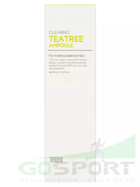 Сыворотки для лица TENZERO Clearing Teatree Ampoule 110 мл Сыворотки для лица TENZERO Clearing Teatree Ampoule 110 мл