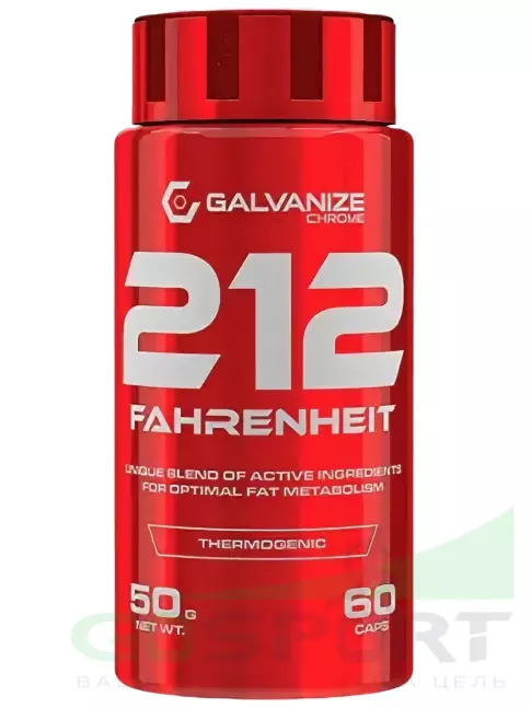 Жиросжигатель Galvanize Nutrition 212 Fahrenheit 60 капсул