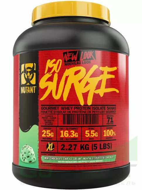  Mutant Iso Surge 2270 г, Мятный с шоколадной крошкой