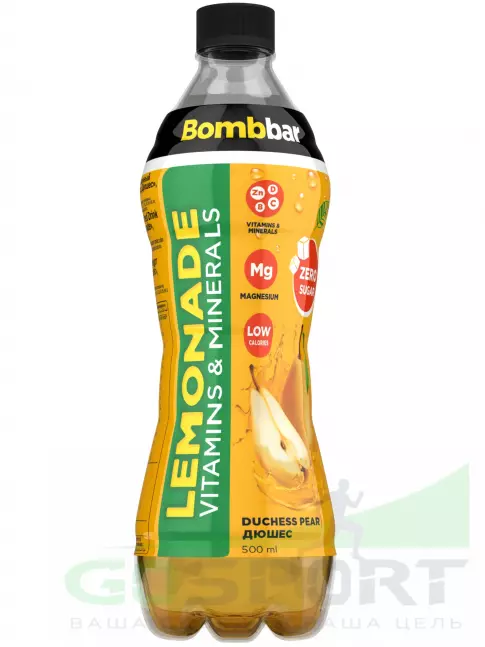 Диетический продукт BombBar Лимонад с витаминами и минералами 500 мл, Дюшес