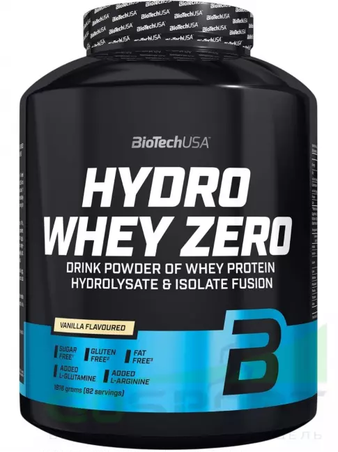Изолят протеина BioTechUSA Hydro Whey Zero 1816 г, Ваниль