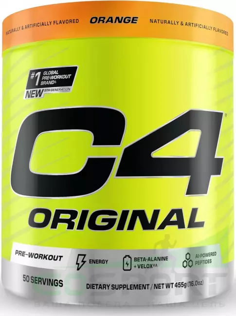 Предтреник Cellucor C4 Pre-Workout 455 г, Апельсин Предтреник Cellucor C4 Pre-Workout 455 г, Апельсин