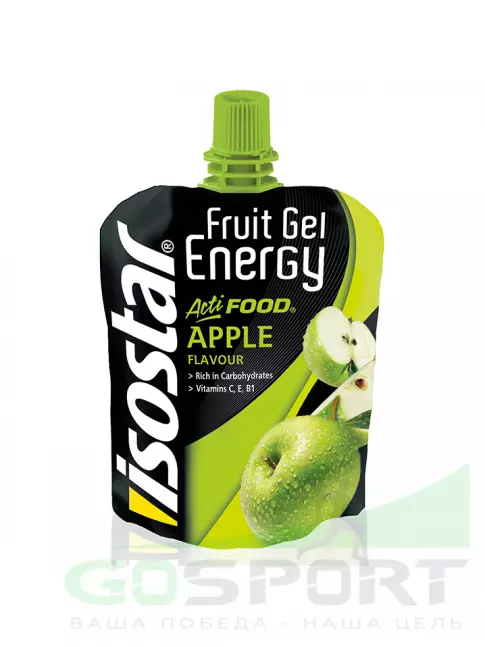 Энергетический гель питьевой ISOSTAR Actifood 1 саше, Яблоко