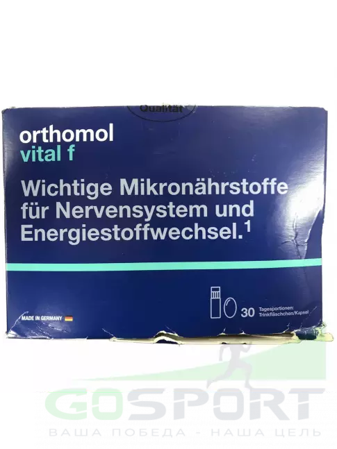  GS Orthomol Vital f liquid (жидкость+капсулы) курс 30 дней