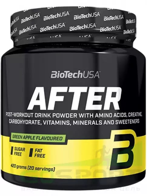Восстановление BioTechUSA After 420 г, Зеленое яблоко