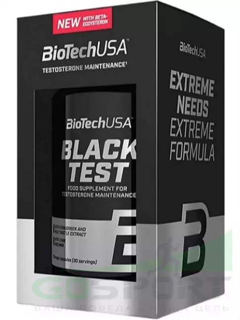 Тестобустеры BioTechUSA Black Test 90 капсул Тестобустеры BioTechUSA Black Test 90 капсул