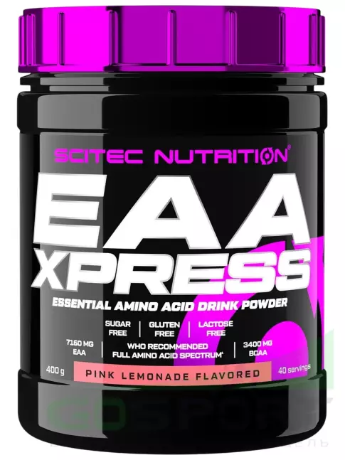 Аминокислоты Scitec Nutrition EAA Xpress 400 г, Розовый лимонад