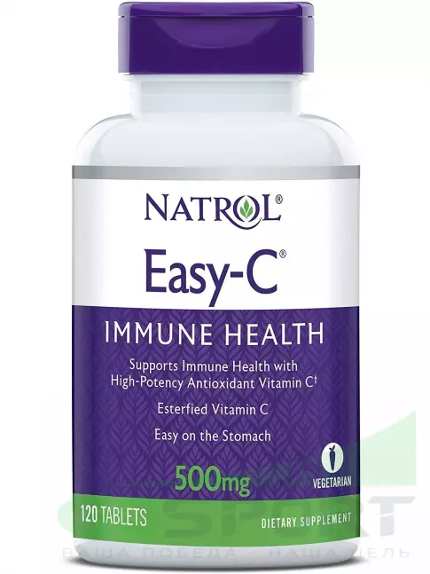  Natrol Easy-C 500 mg 120  таблеток