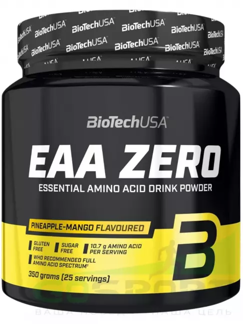 Аминокислоты BioTechUSA EAA Zero 350 г, Ананас-манго