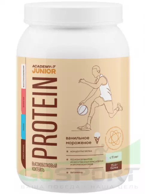 Академия-Т Junior Protein 900 г, Ваниль  Академия-Т Junior Protein 900 г, Ваниль