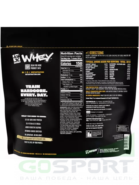  Mutant Whey 2270 г, Печенье с Кремом