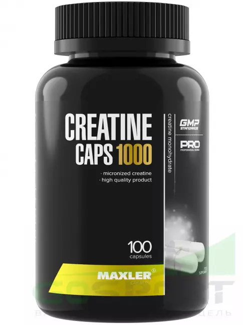  MAXLER Creatine Caps 1000 100 капсул