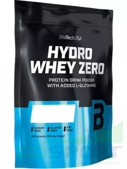 Изолят протеина BioTechUSA Hydro Whey Zero 454 г, Ваниль