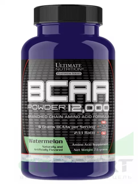 БСАА Ultimate Nutrition BCAA 12000 Powder 7 г, Арбуз