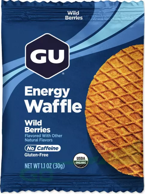 Энергетический батончик GU Energy Labs GU ENERGY STROOPWAFEL no caffeine 32 г, Дикие ягоды