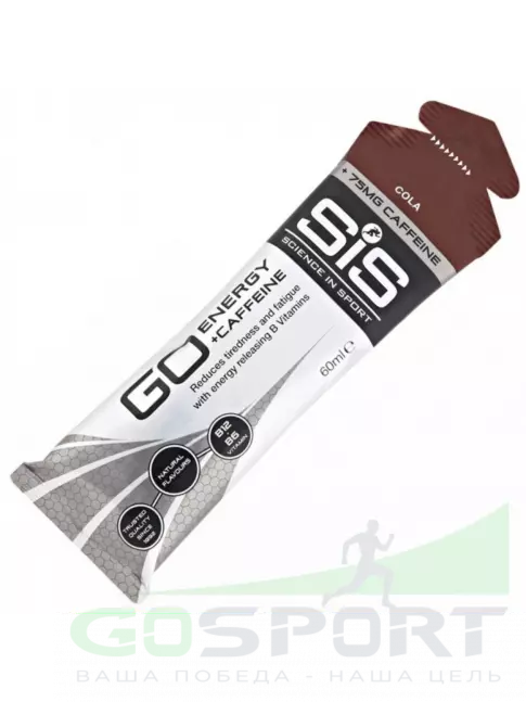 Гель питьевой SCIENCE IN SPORT (SiS) GO Isotonic Energy Gels 6 x 60 мл, Mix 6