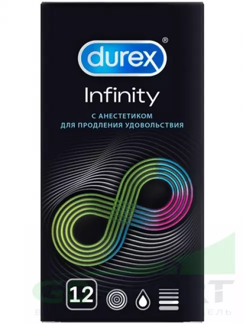  Durex Infinity (гладкие) 12 шт