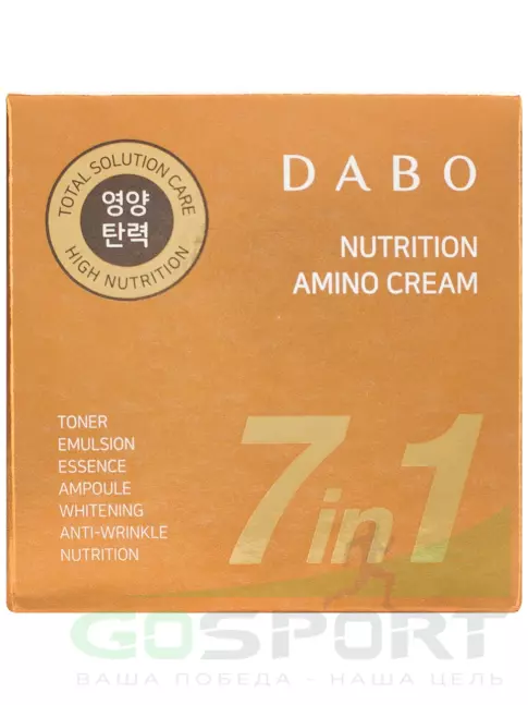 Кремы, гели для лица DABO 7 in 1 Nutrition Amino Cream 80 мл Кремы, гели для лица DABO 7 in 1 Nutrition Amino Cream 80 мл