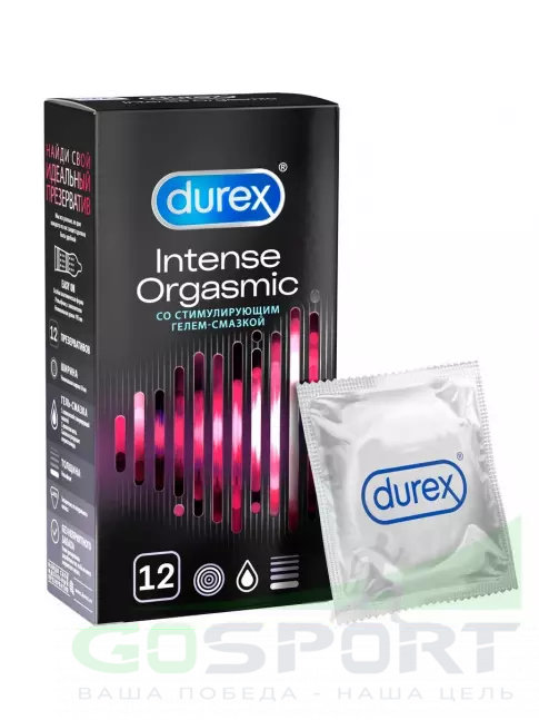 Durex Intense Orgasmic 12 шт Durex Intense Orgasmic 12 шт