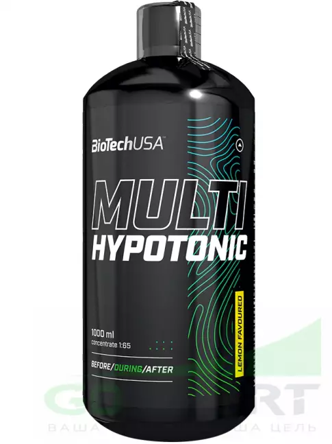 Изотоник BioTechUSA Multi Hypotonic Drink 1:65 1000 мл, Лимон