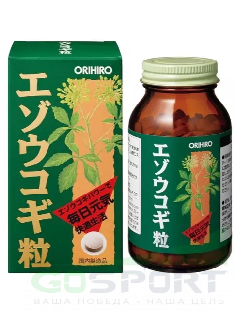 Для иммунитета ORIHIRO Элеутерококк (Сибирский жень-шень) 400 таблеток Для иммунитета ORIHIRO Элеутерококк (Сибирский жень-шень) 400 таблеток