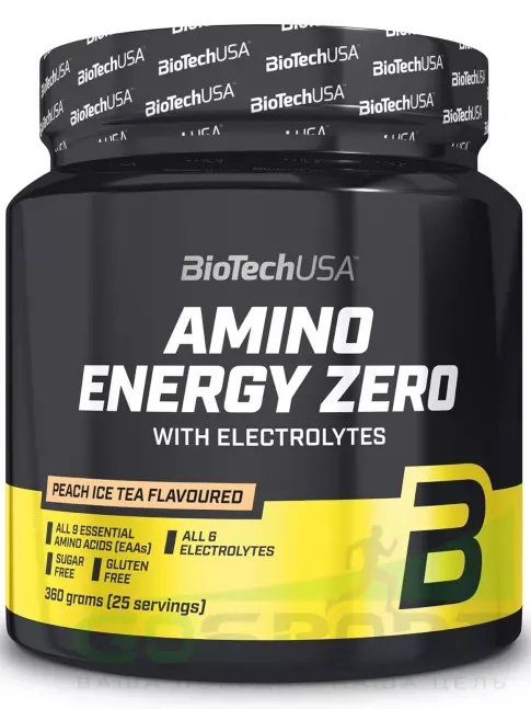 Аминокислоты BioTechUSA Amino Energy Zero 360 г, Персиковый холодный чай