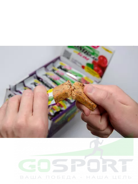 Протеиновый батончик BombBar Protein Bar Slim + гуарана 6 х 35 г, Клюква-годжи Протеиновый батончик BombBar Protein Bar Slim + гуарана 6 х 35 г, Клюква-годжи