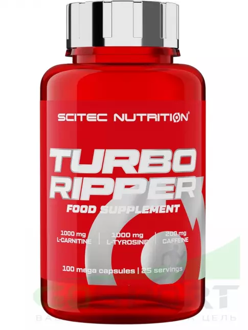 Жиросжигатель Scitec Nutrition Turbo Ripper 100 капсул