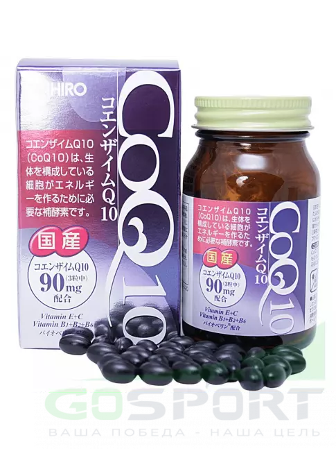 Коэнзим Q10 ORIHIRO Коэнзим Q10 (CoQ10) 90 мг в 3 капс 90 капсул