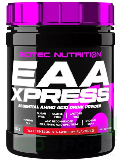 Аминокислоты Scitec Nutrition EAA Xpress 400 г, Арбуз - клубника