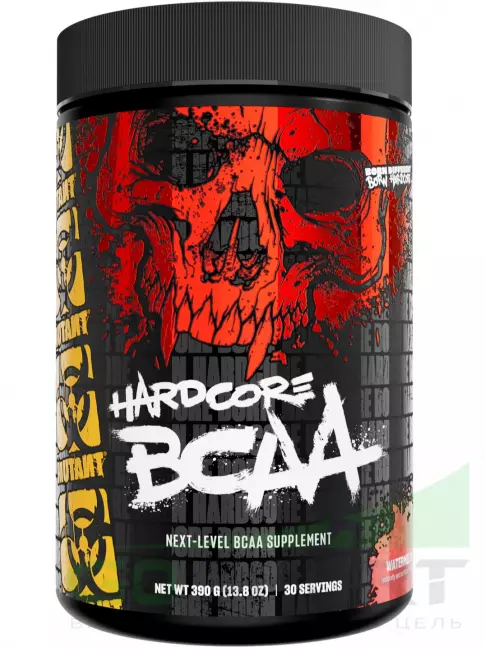 БСАА Mutant HARDCORE BCAA 390 г, Арбуз