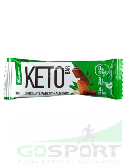 Протеиновый батончик BombBar Батончики Bombbar KETO 9 x 40 г, Миндаль, Кокос, Ваниль Протеиновый батончик BombBar Батончики Bombbar KETO 9 x 40 г, Миндаль, Кокос, Ваниль
