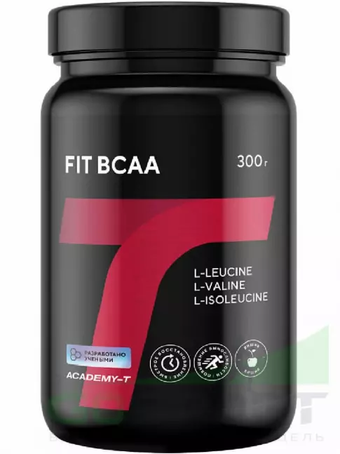 Аминокислоты АКАДЕМИЯ-Т FIT BCAA 300 г, Красный апельсин