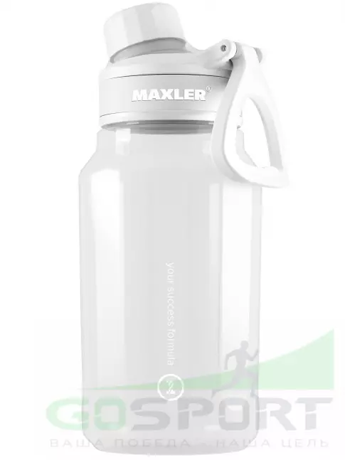  MAXLER Water Bottle Shake&Mix 750 мл, Белый