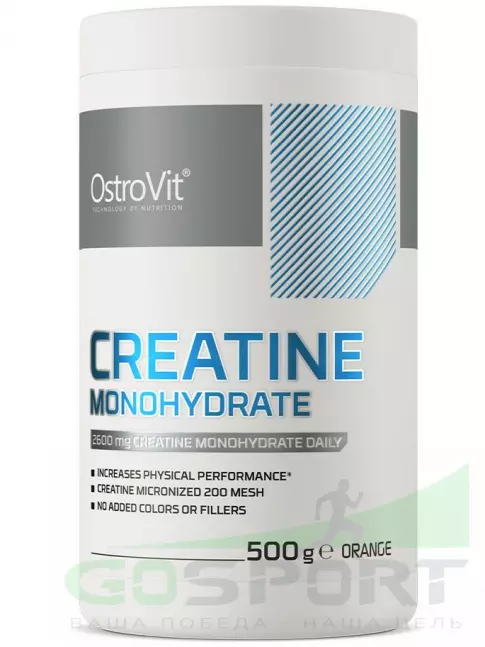  OstroVit Creatine Monohydrate 500 г, Апельсин