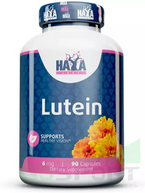 Для зрения Haya Labs Lutein 6 mg 90 капсул
