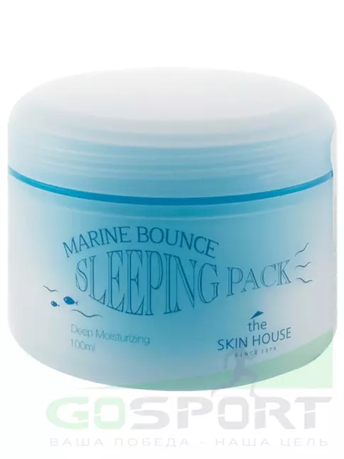 Маски THE SKIN HOUSE Marine Bounce Sleeping Pack 100 мл Маски THE SKIN HOUSE Marine Bounce Sleeping Pack 100 мл