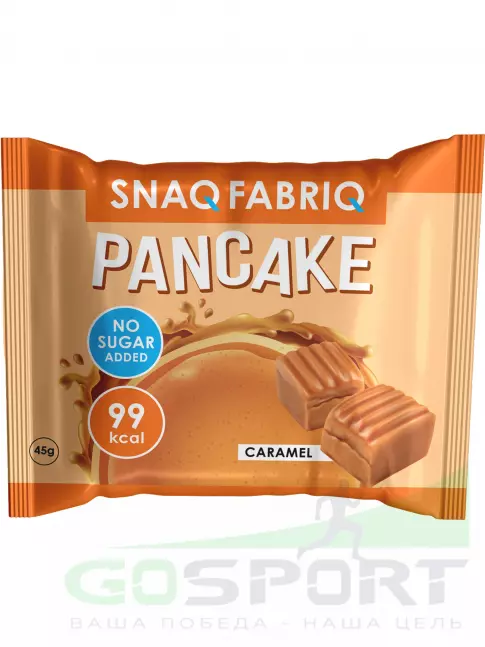 Протеиновый батончик SNAQ FABRIQ Панкейк с начинкой 4 х 45 г, Мягкая карамель Протеиновый батончик SNAQ FABRIQ Панкейк с начинкой 4 х 45 г, Мягкая карамель