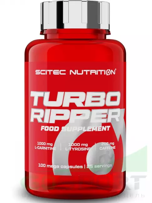 Жиросжигатель Scitec Nutrition Turbo Ripper 100 капсул