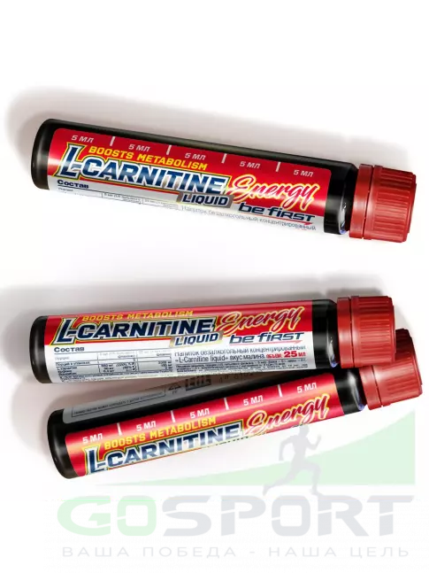  Be First L-Carnitine Liquid 3300 mg 20 х 25 мл, Малина